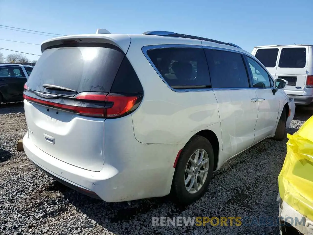 3 fotografías del automóvil dañado 2C4RC1BGXMR532883 CHRYSLER PACIFICA 2021