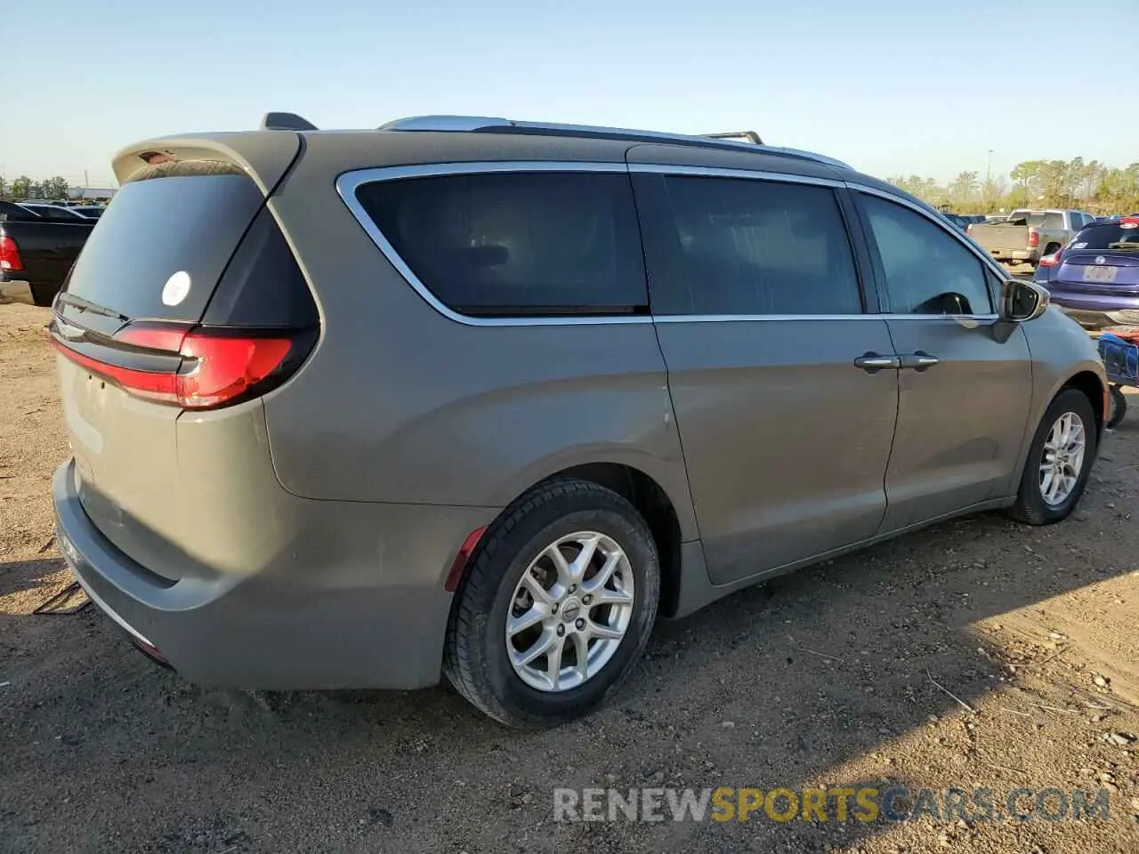 3 fotografías del automóvil dañado 2C4RC1BGXMR533340 CHRYSLER PACIFICA 2021