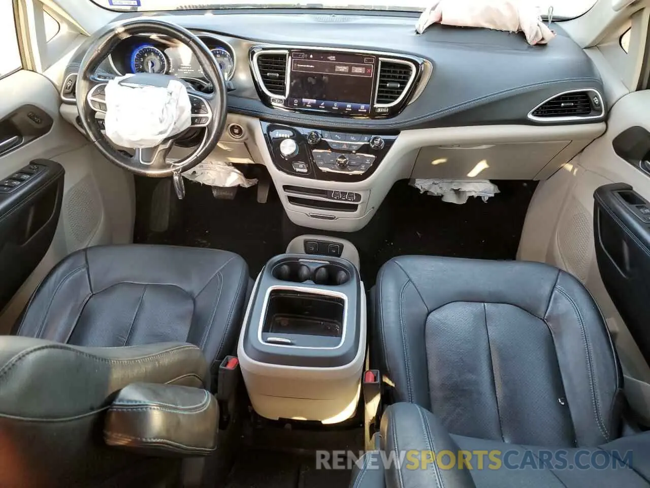 8 fotografías del automóvil dañado 2C4RC1BGXMR533340 CHRYSLER PACIFICA 2021