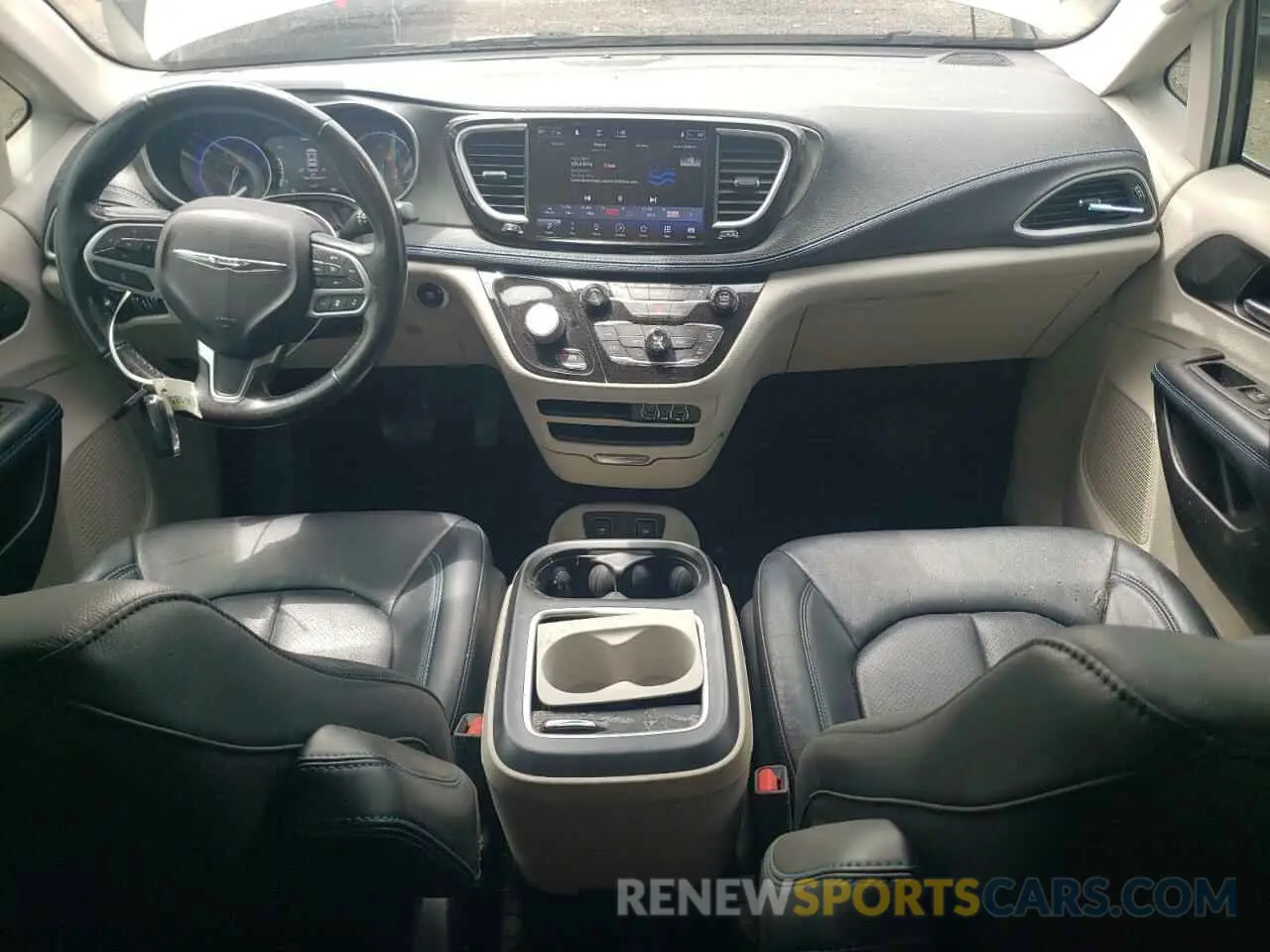 8 fotografías del automóvil dañado 2C4RC1BGXMR559226 CHRYSLER PACIFICA 2021