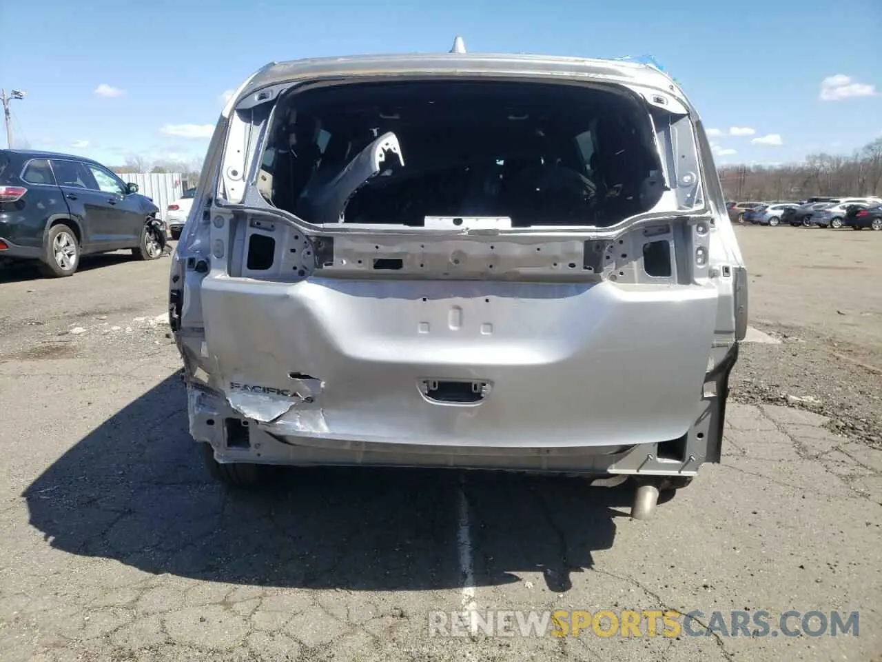 6 fotografías del automóvil dañado 2C4RC1BGXMR591268 CHRYSLER PACIFICA 2021