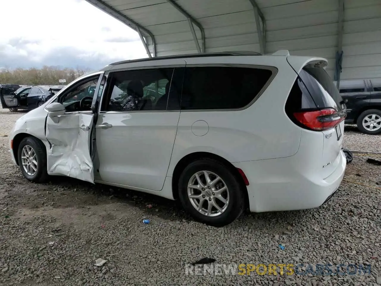 2 fotografías del automóvil dañado 2C4RC1BGXMR592260 CHRYSLER PACIFICA 2021