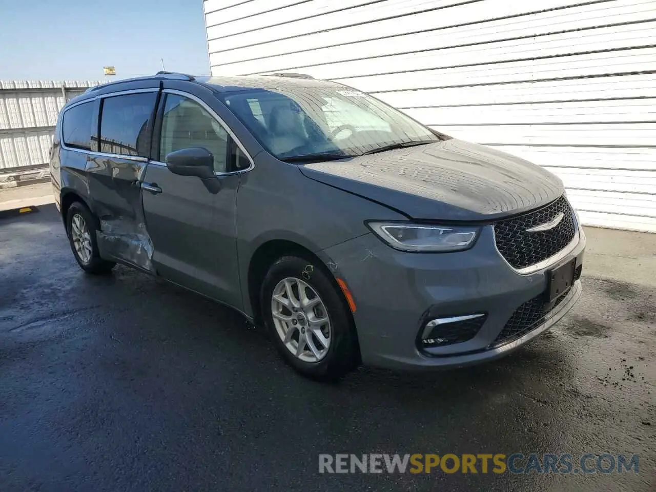 4 fotografías del automóvil dañado 2C4RC1BGXMR604603 CHRYSLER PACIFICA 2021