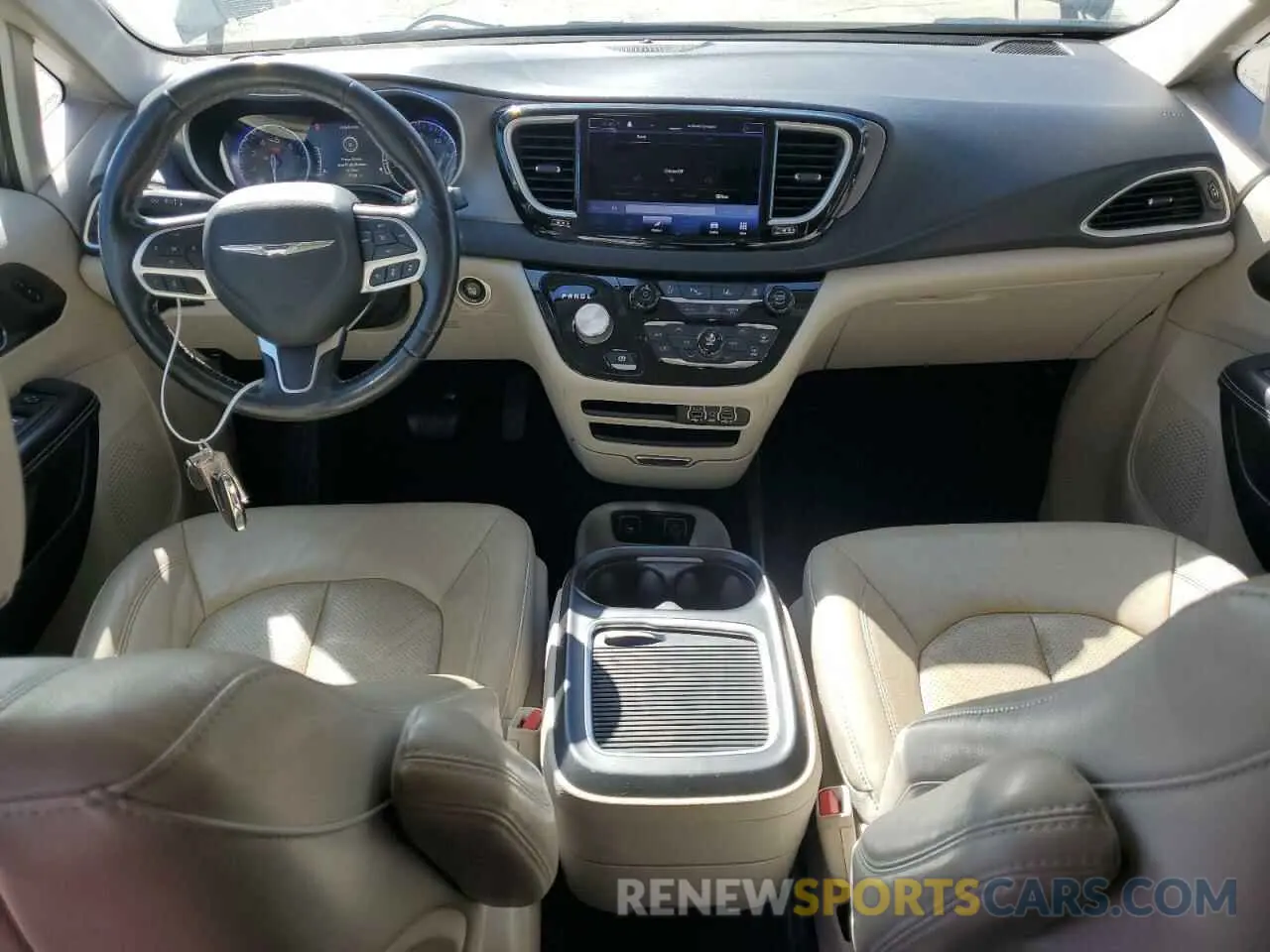 8 fotografías del automóvil dañado 2C4RC1BGXMR604603 CHRYSLER PACIFICA 2021