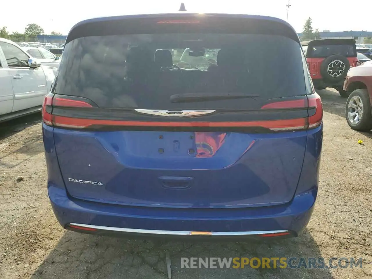 6 fotografías del automóvil dañado 2C4RC1FG1MR519093 CHRYSLER PACIFICA 2021