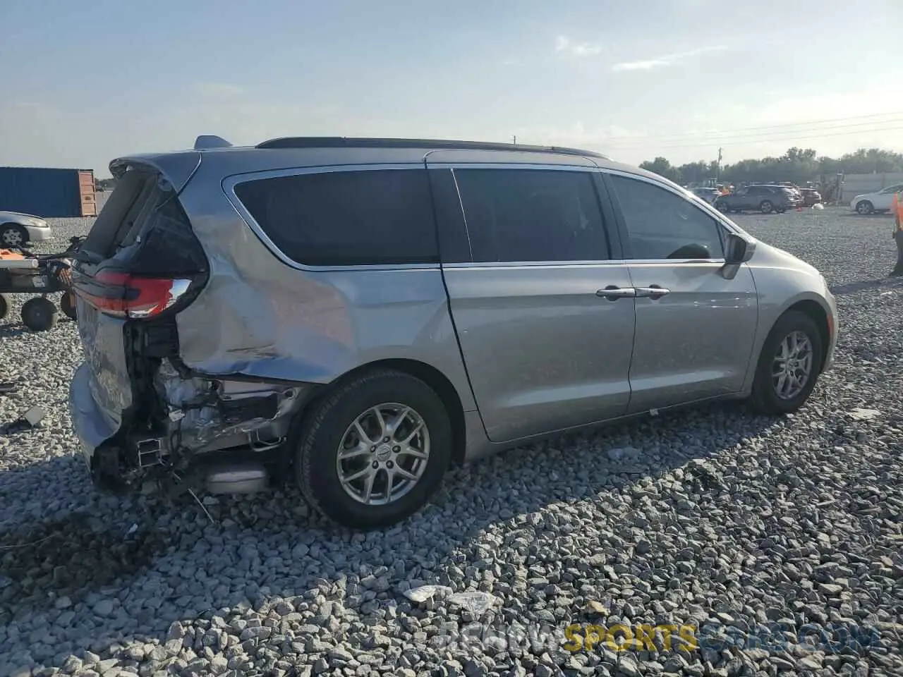3 fotografías del automóvil dañado 2C4RC1FG2MR529230 CHRYSLER PACIFICA 2021