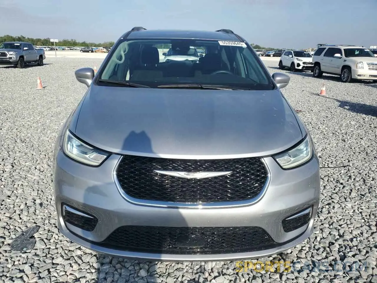 5 fotografías del automóvil dañado 2C4RC1FG2MR529230 CHRYSLER PACIFICA 2021