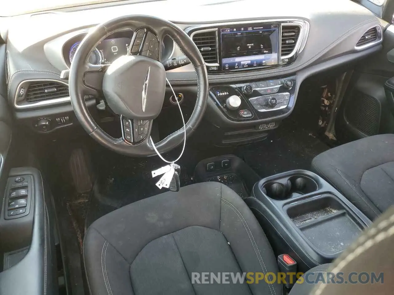 8 fotografías del automóvil dañado 2C4RC1FG2MR592683 CHRYSLER PACIFICA 2021