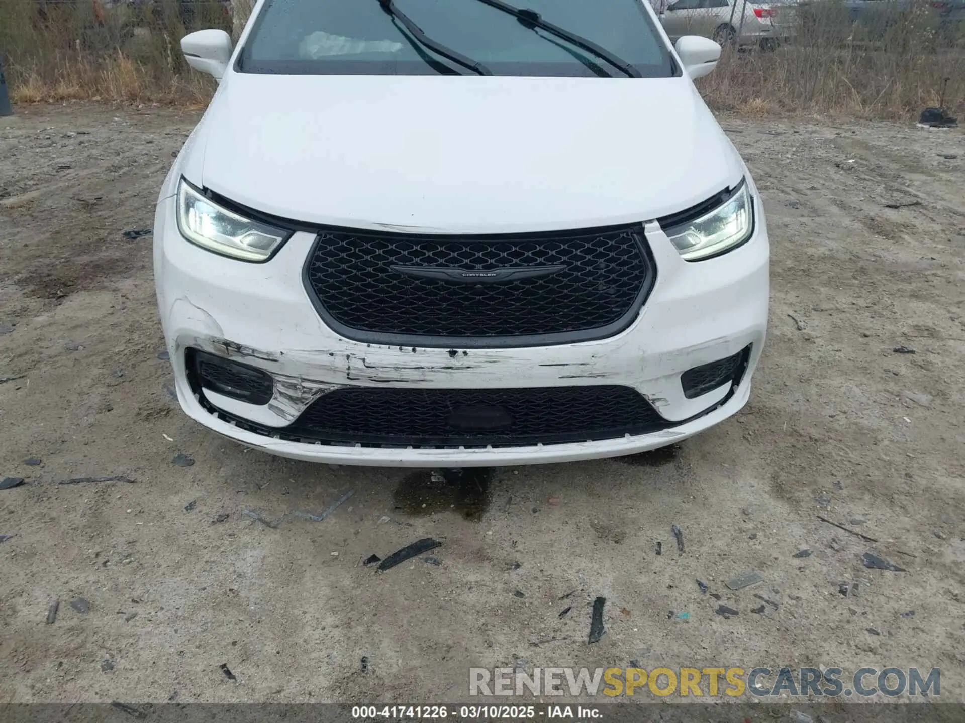 6 fotografías del automóvil dañado 2C4RC1FG3MR517118 CHRYSLER PACIFICA 2021