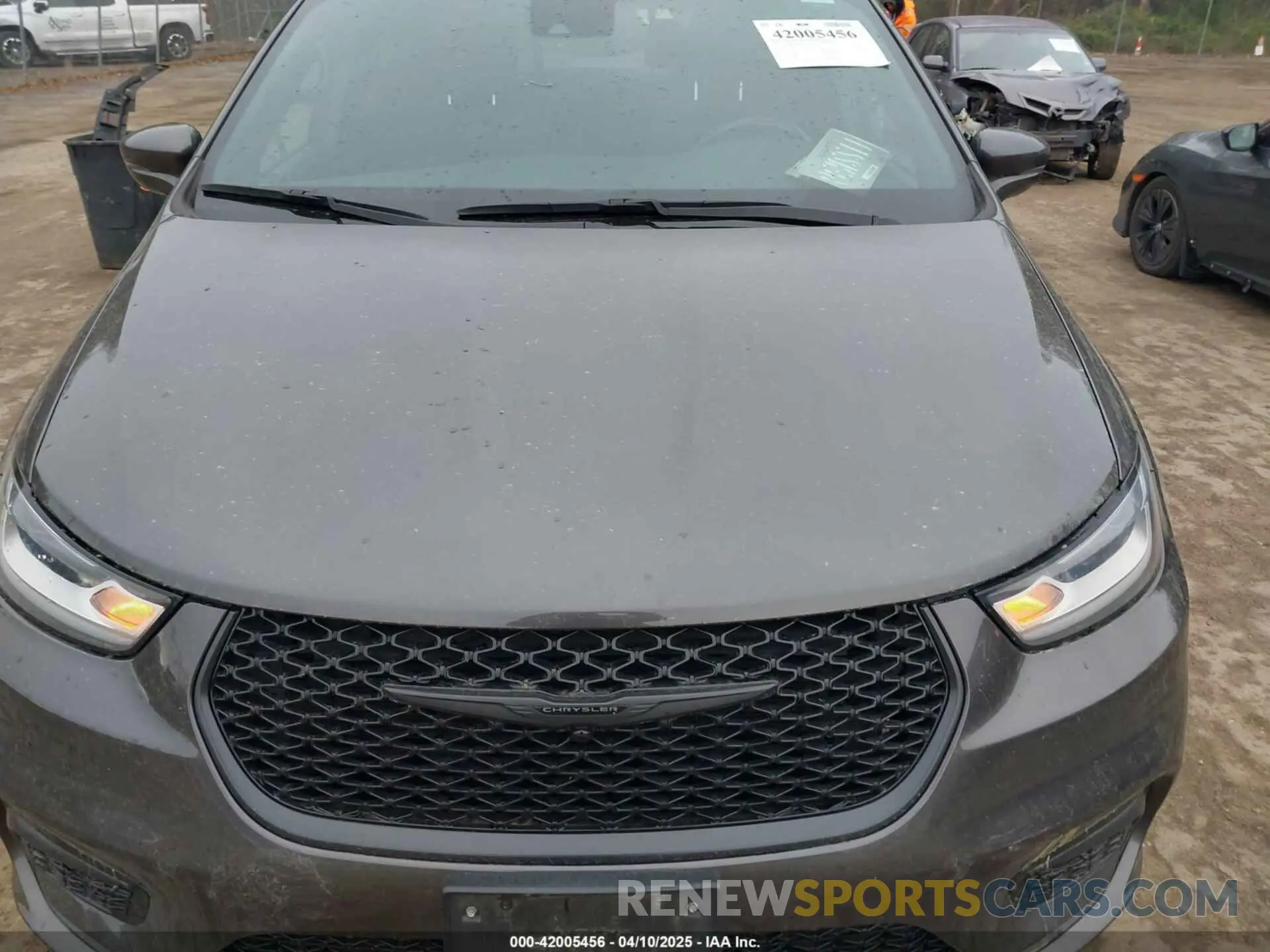 6 fotografías del automóvil dañado 2C4RC1FG4MR501123 CHRYSLER PACIFICA 2021