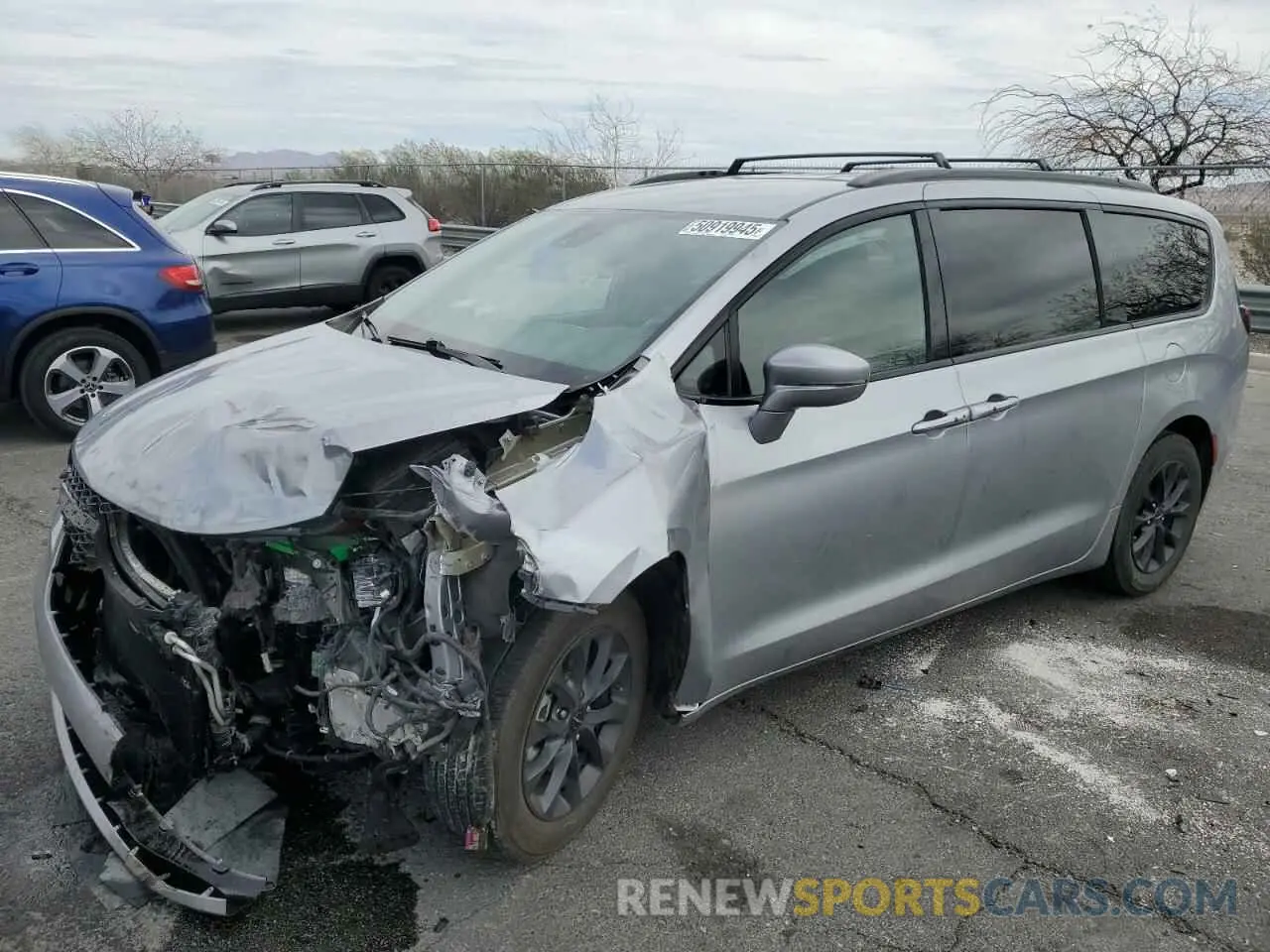 1 fotografías del automóvil dañado 2C4RC1FG4MR593043 CHRYSLER PACIFICA 2021