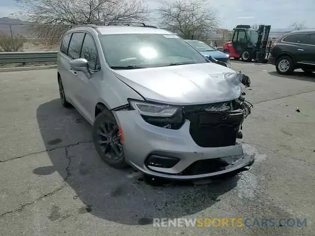 12 fotografías del automóvil dañado 2C4RC1FG4MR593043 CHRYSLER PACIFICA 2021