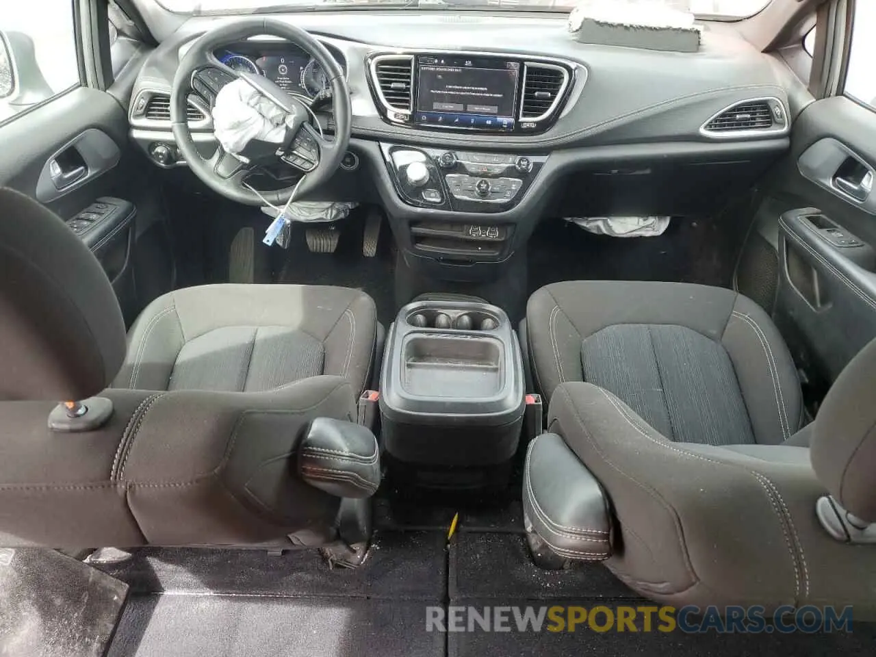 8 fotografías del automóvil dañado 2C4RC1FG4MR593043 CHRYSLER PACIFICA 2021