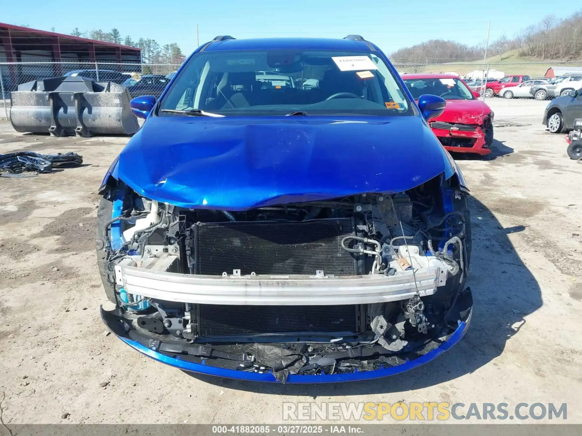 13 fotografías del automóvil dañado 2C4RC1FG5MR511546 CHRYSLER PACIFICA 2021