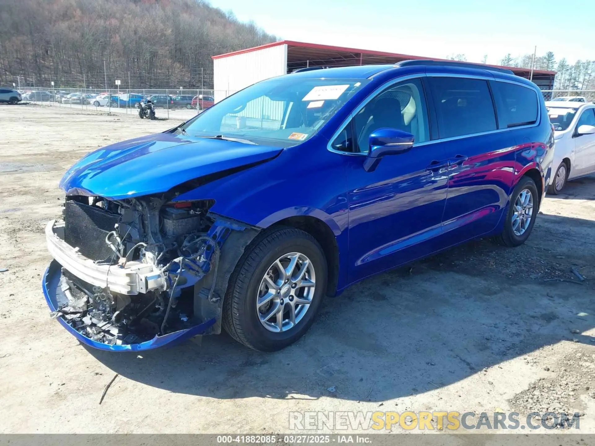 2 fotografías del automóvil dañado 2C4RC1FG5MR511546 CHRYSLER PACIFICA 2021