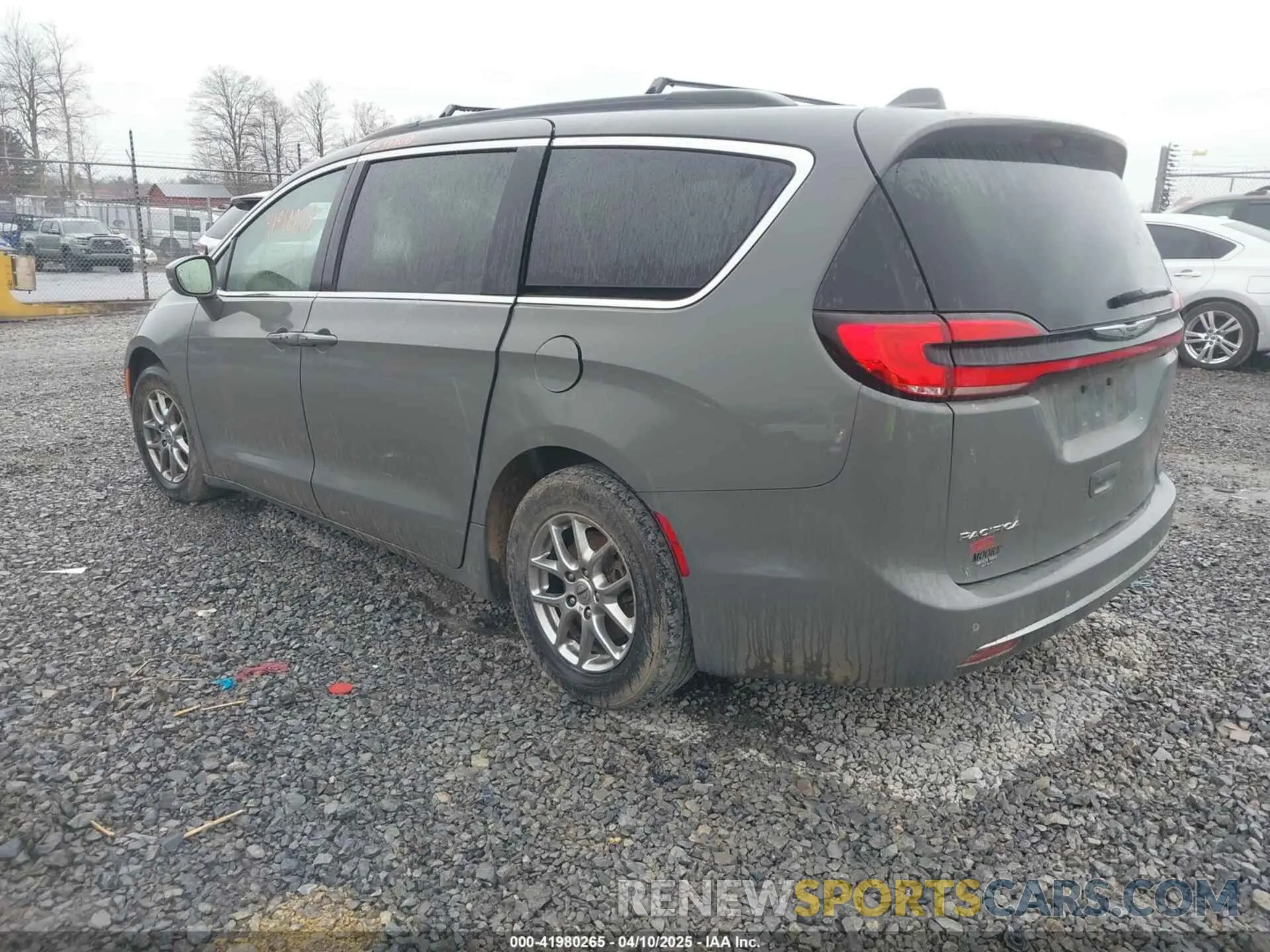 3 fotografías del automóvil dañado 2C4RC1FG6MR510146 CHRYSLER PACIFICA 2021