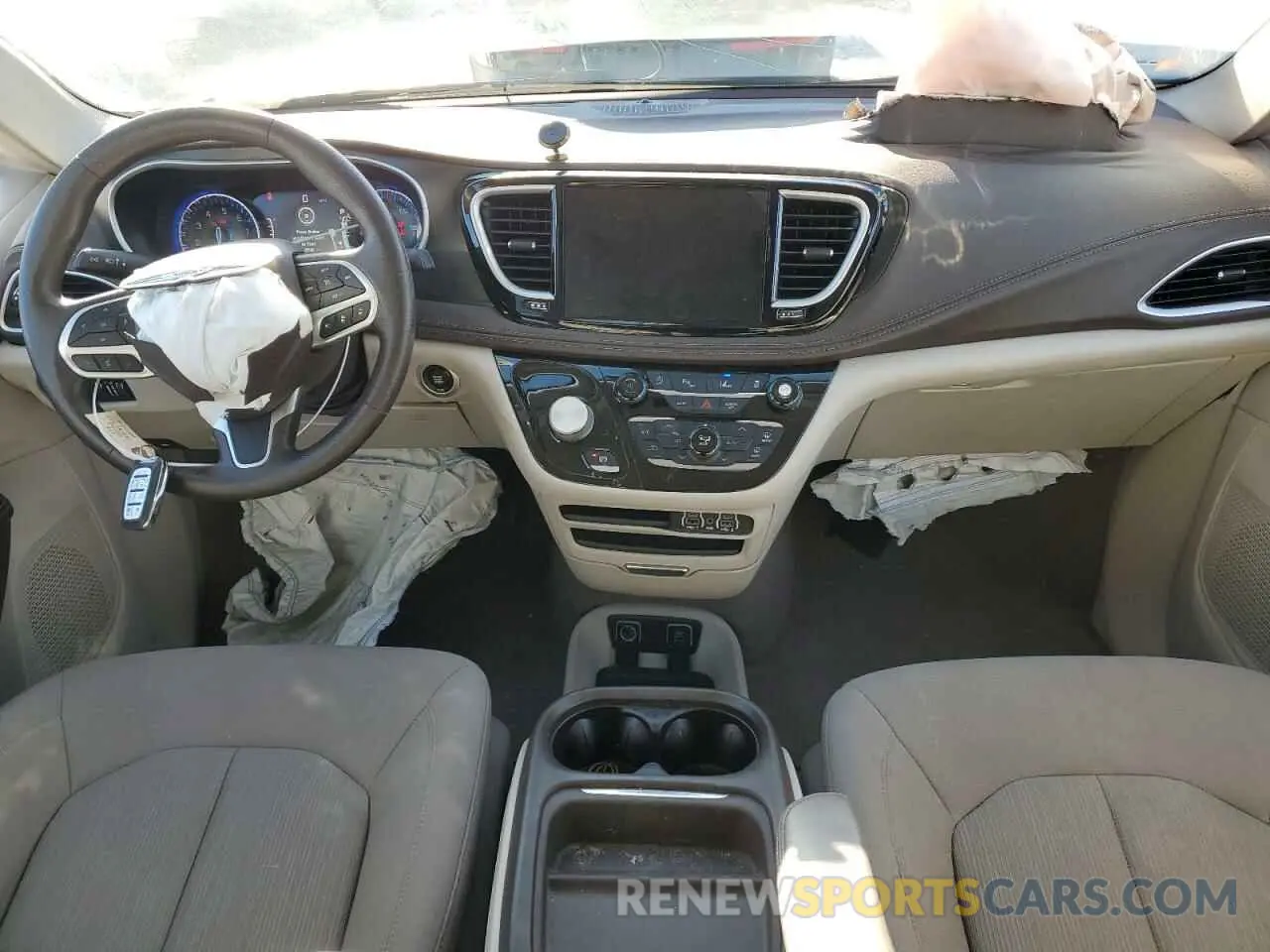 8 fotografías del automóvil dañado 2C4RC1FG6MR573974 CHRYSLER PACIFICA 2021