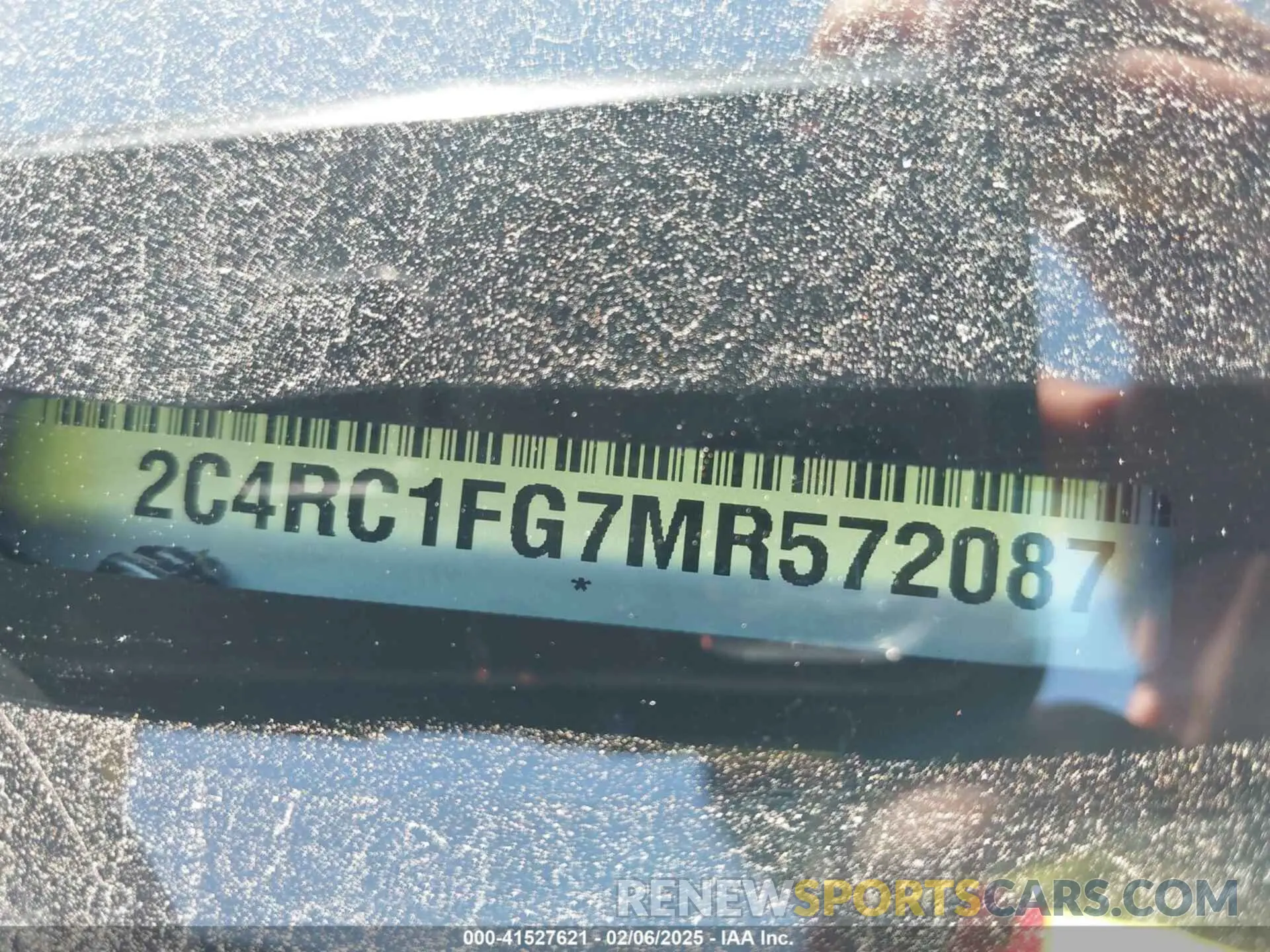 9 fotografías del automóvil dañado 2C4RC1FG7MR572087 CHRYSLER PACIFICA 2021