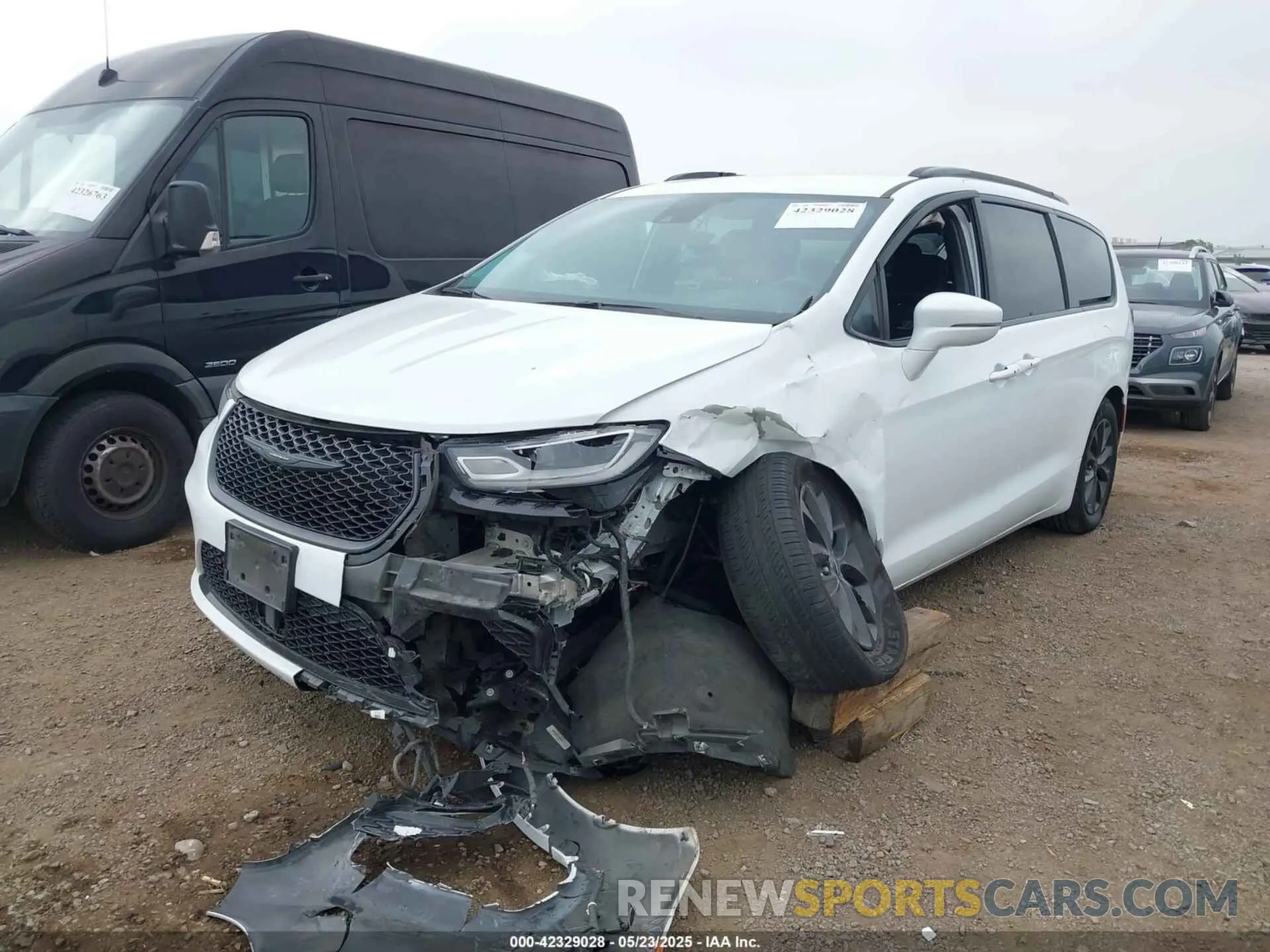 6 fotografías del automóvil dañado 2C4RC1FG7MR605587 CHRYSLER PACIFICA 2021
