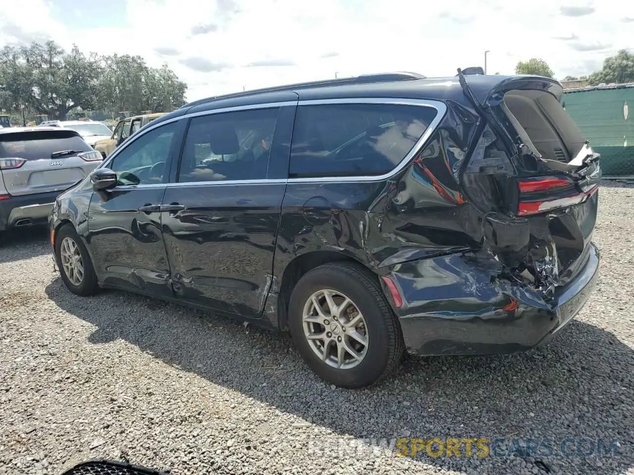 2 fotografías del automóvil dañado 2C4RC1FG8MR535372 CHRYSLER PACIFICA 2021