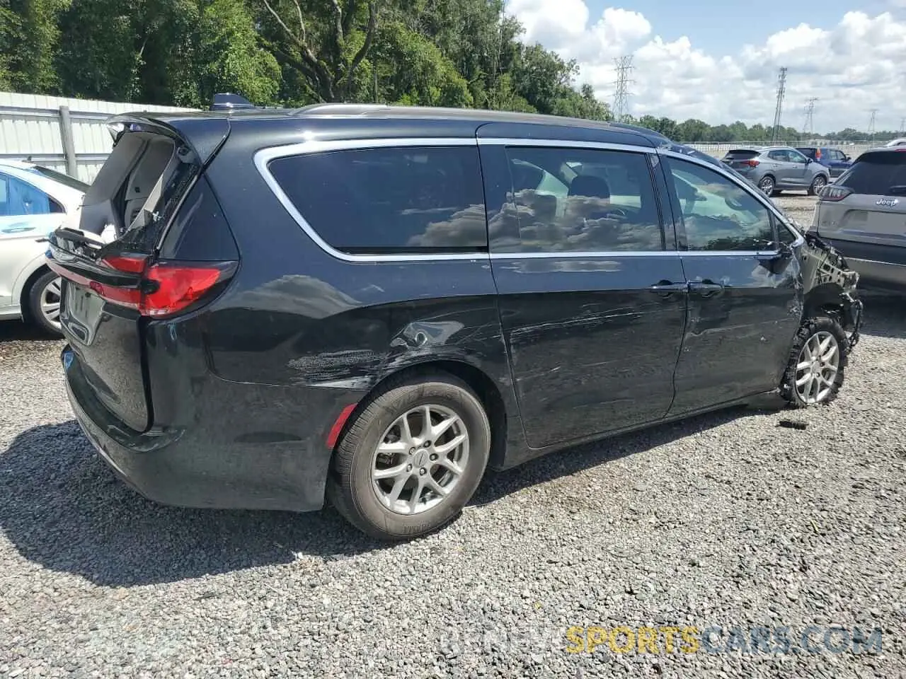 3 fotografías del automóvil dañado 2C4RC1FG8MR535372 CHRYSLER PACIFICA 2021