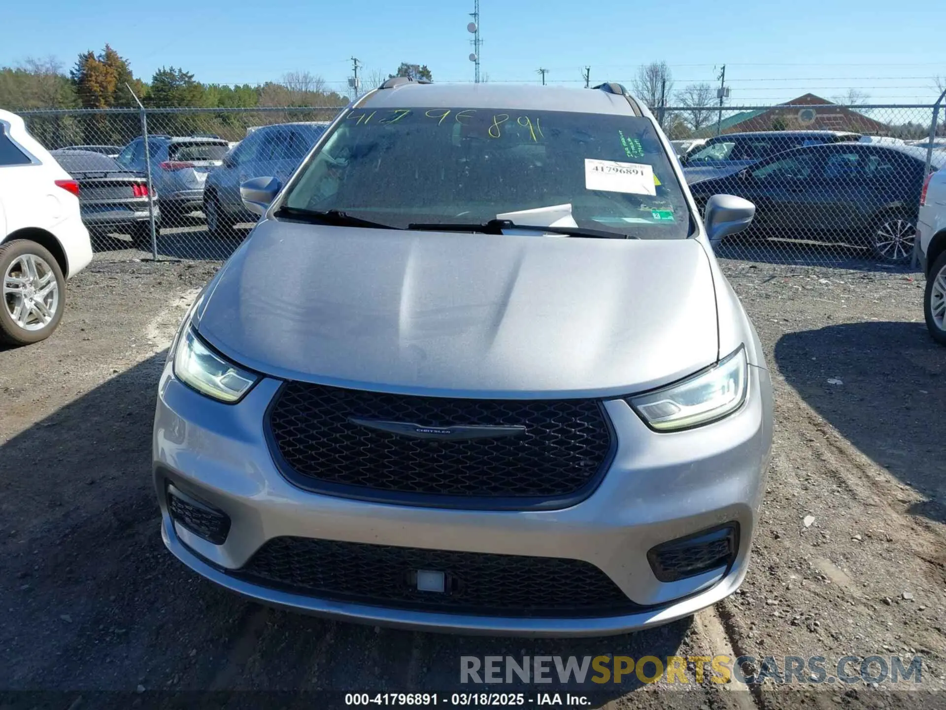 12 fotografías del automóvil dañado 2C4RC1FG8MR565455 CHRYSLER PACIFICA 2021