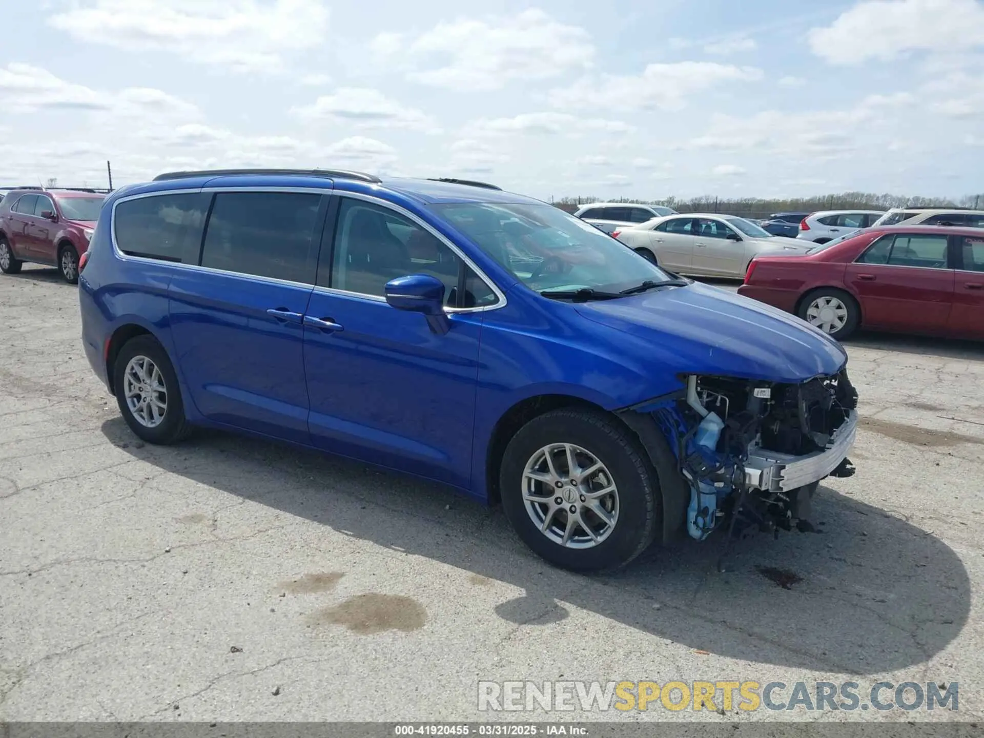 1 fotografías del automóvil dañado 2C4RC1FGXMR511624 CHRYSLER PACIFICA 2021