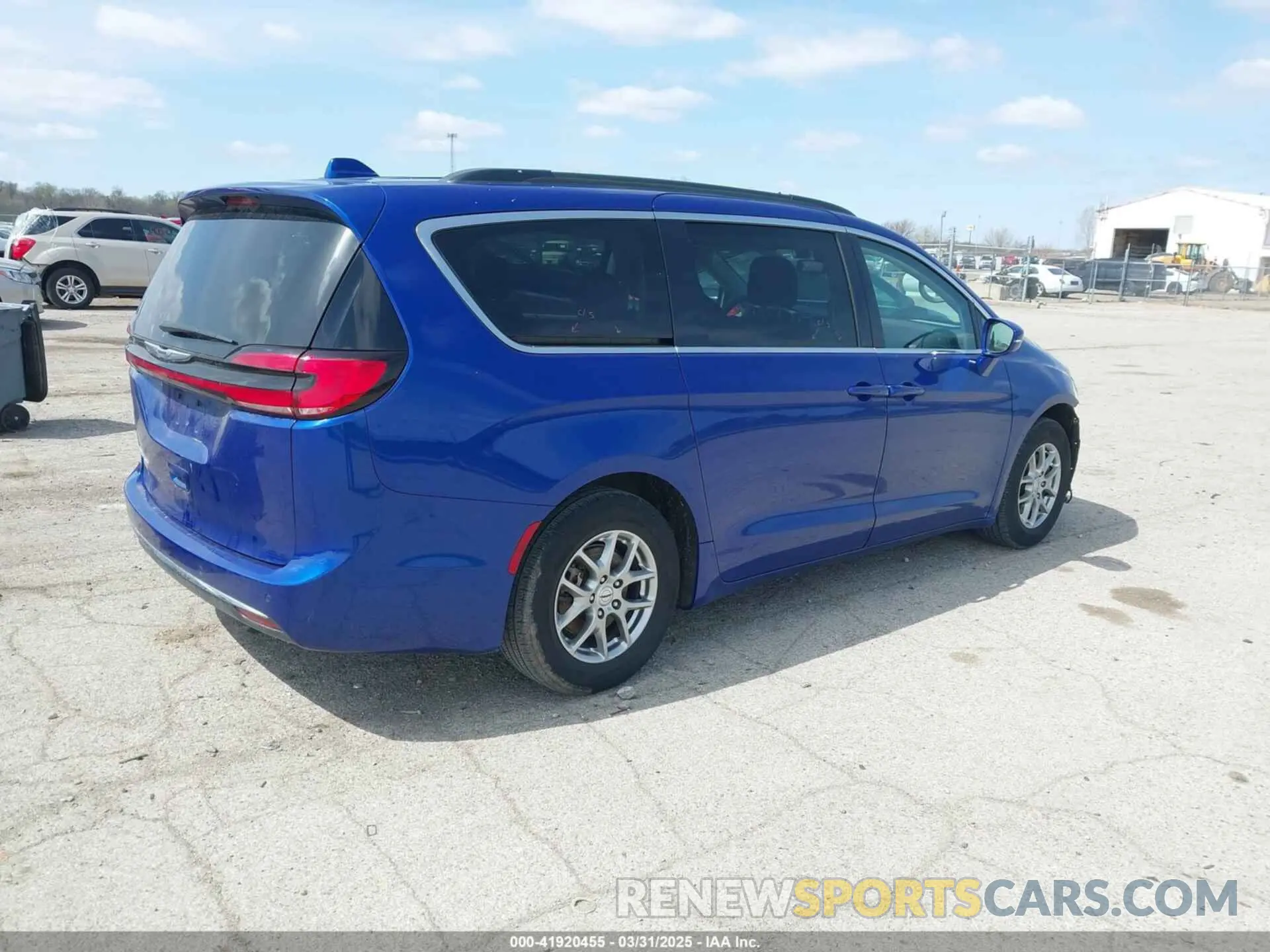 4 fotografías del automóvil dañado 2C4RC1FGXMR511624 CHRYSLER PACIFICA 2021