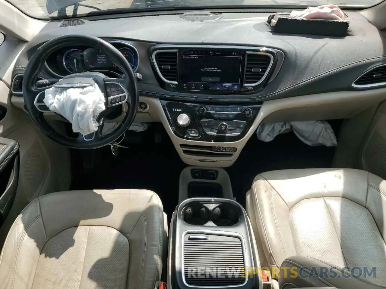 8 fotografías del automóvil dañado 2C4RC1L70MR599183 CHRYSLER PACIFICA 2021