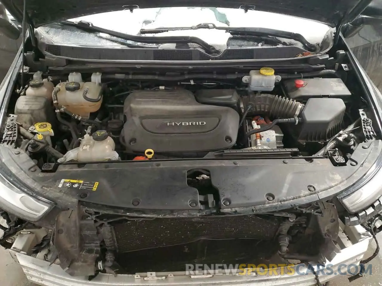 12 fotografías del automóvil dañado 2C4RC1L72MR577010 CHRYSLER PACIFICA 2021