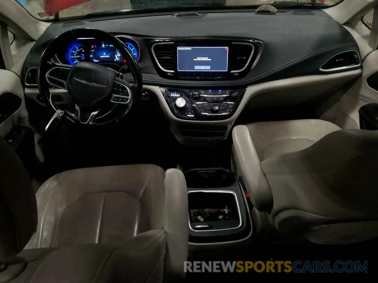 8 fotografías del automóvil dañado 2C4RC1L74MR507900 CHRYSLER PACIFICA 2021