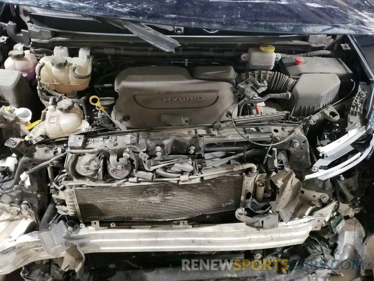 12 fotografías del automóvil dañado 2C4RC1L75MR567099 CHRYSLER PACIFICA 2021