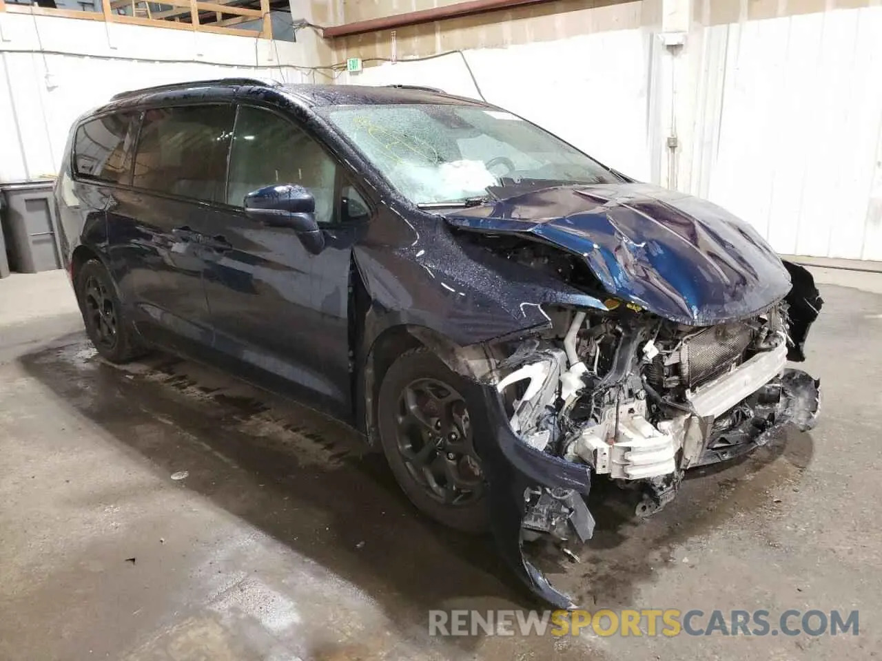 4 fotografías del automóvil dañado 2C4RC1L75MR567099 CHRYSLER PACIFICA 2021