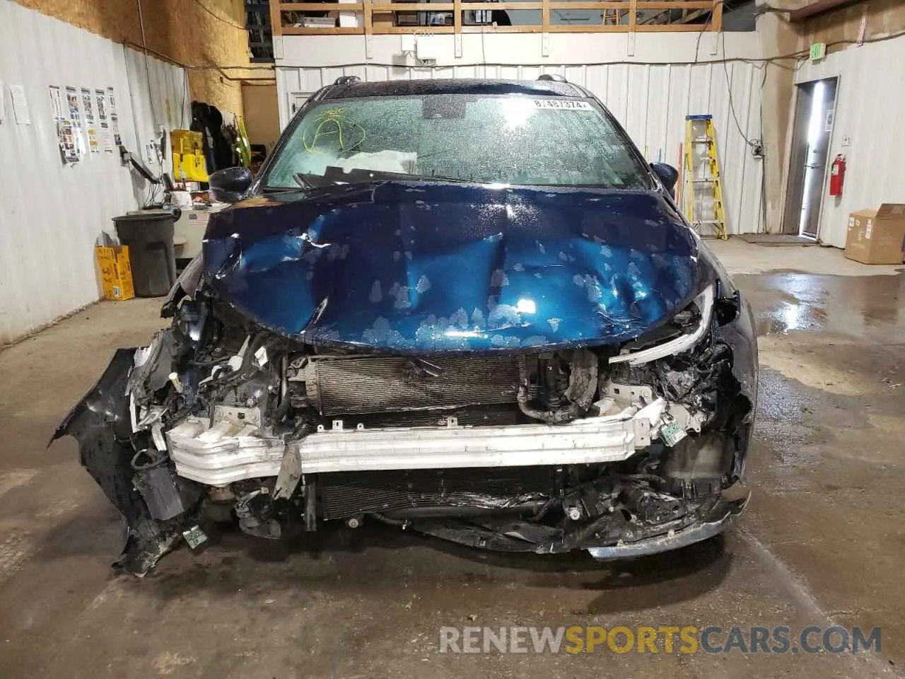 5 fotografías del automóvil dañado 2C4RC1L75MR567099 CHRYSLER PACIFICA 2021