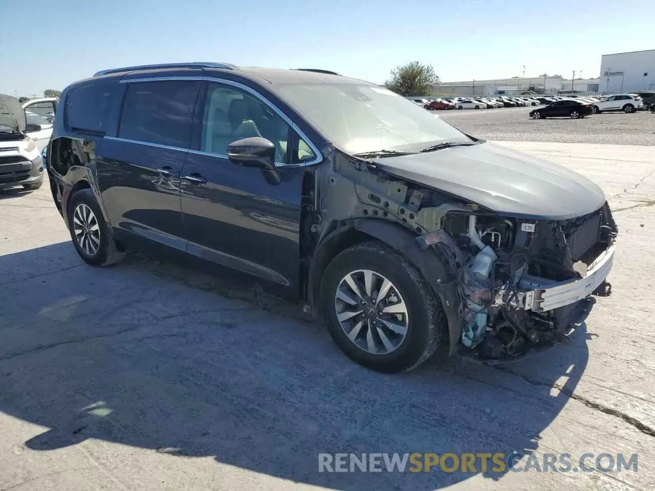 4 fotografías del automóvil dañado 2C4RC1L75MR586395 CHRYSLER PACIFICA 2021