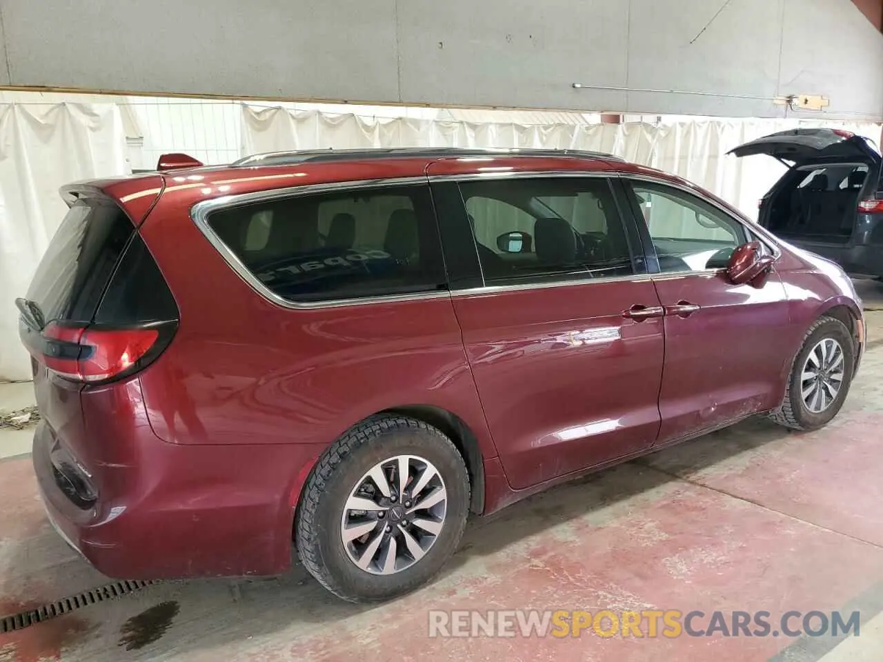 3 fotografías del automóvil dañado 2C4RC1L77MR596250 CHRYSLER PACIFICA 2021