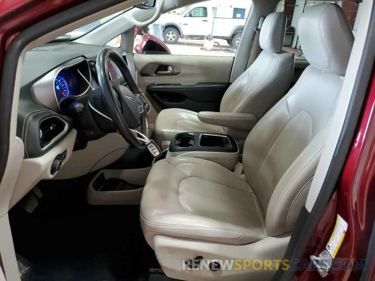 7 fotografías del automóvil dañado 2C4RC1L77MR596250 CHRYSLER PACIFICA 2021