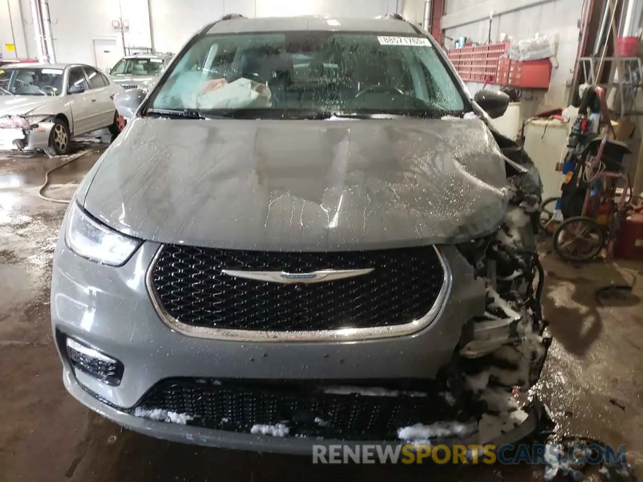 5 fotografías del automóvil dañado 2C4RC1L78MR580770 CHRYSLER PACIFICA 2021