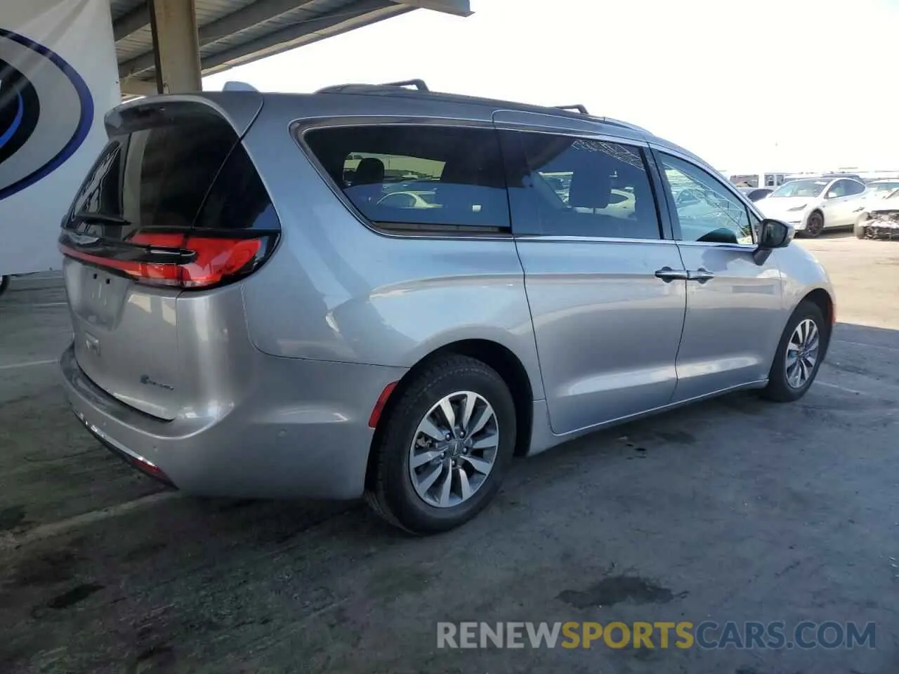 3 fotografías del automóvil dañado 2C4RC1L7XMR593911 CHRYSLER PACIFICA 2021