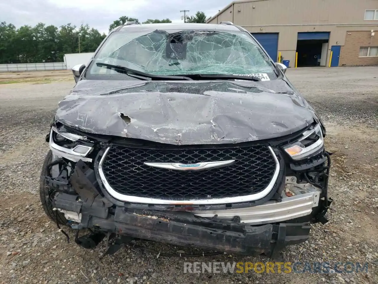5 fotografías del automóvil dañado 2C4RC1S70MR535856 CHRYSLER PACIFICA 2021