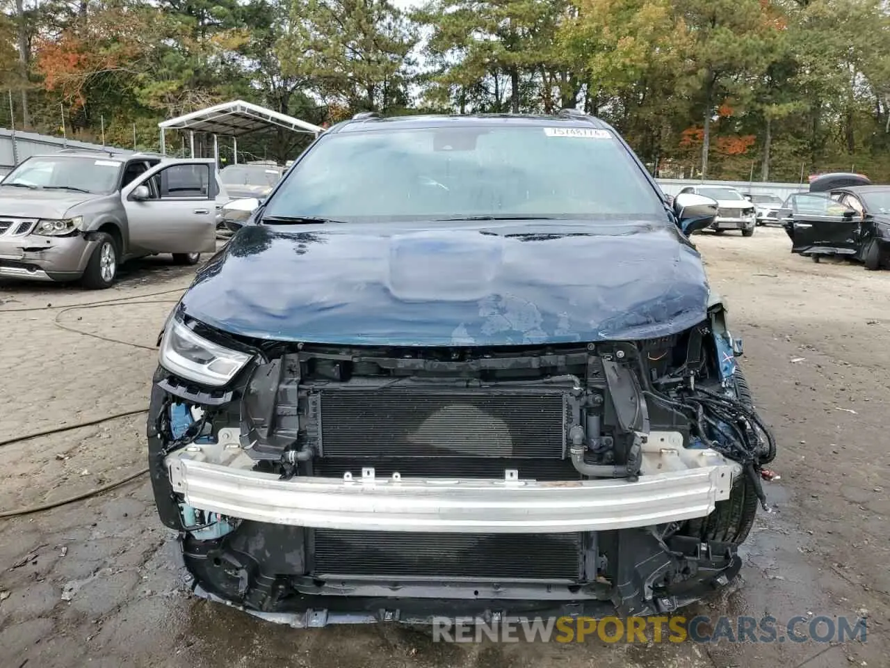 5 fotografías del automóvil dañado 2C4RC1S70MR557372 CHRYSLER PACIFICA 2021