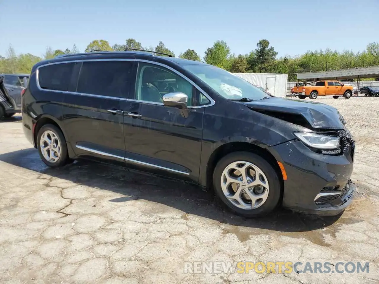 4 fotografías del automóvil dañado 2C4RC1S73MR510479 CHRYSLER PACIFICA 2021