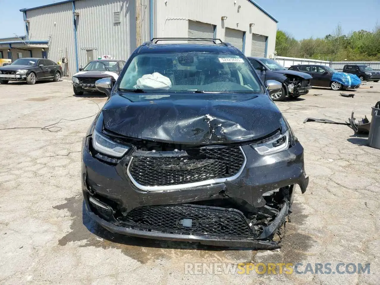 5 fotografías del automóvil dañado 2C4RC1S73MR510479 CHRYSLER PACIFICA 2021