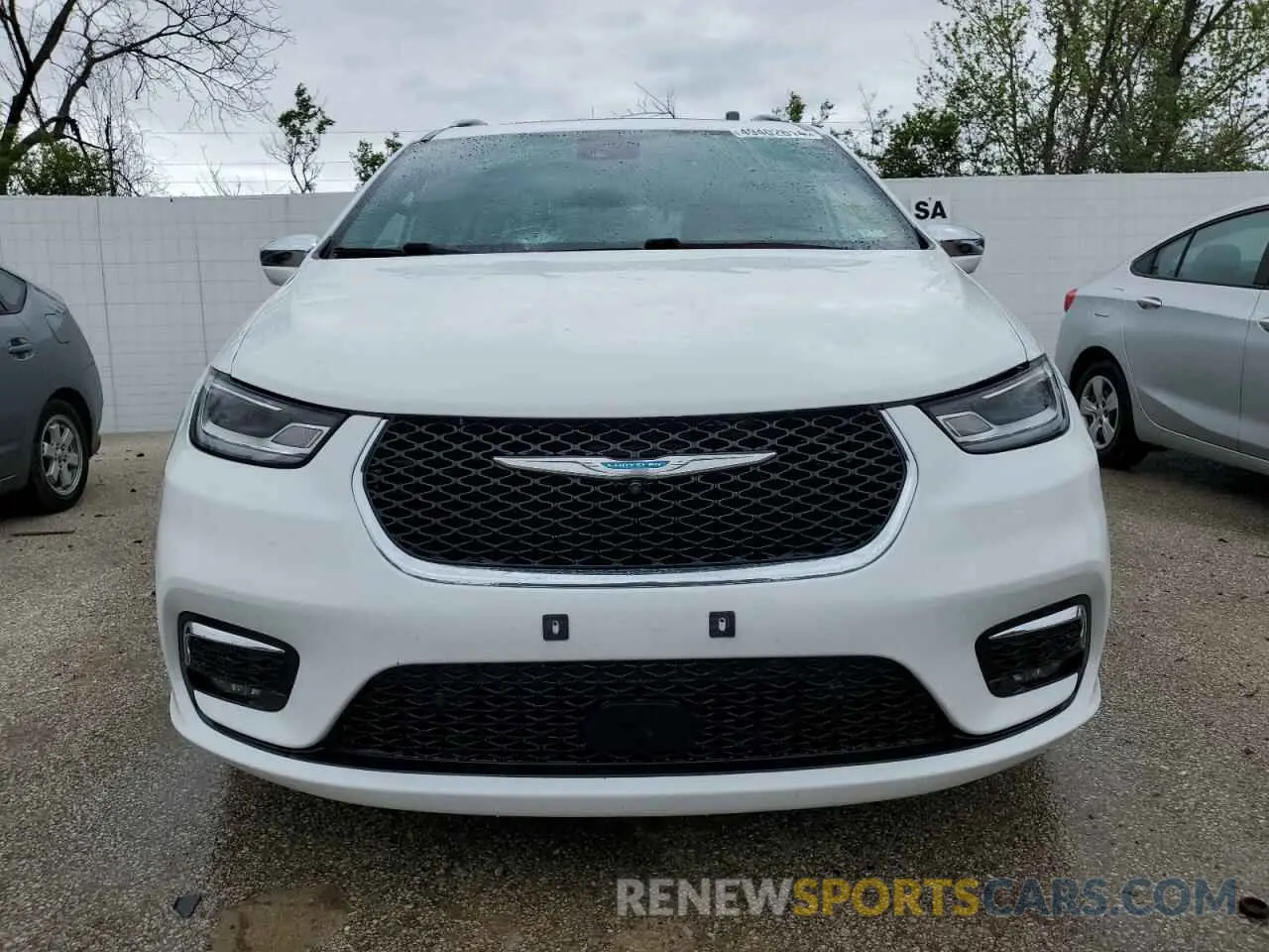 5 fotografías del automóvil dañado 2C4RC1S77MR501378 CHRYSLER PACIFICA 2021