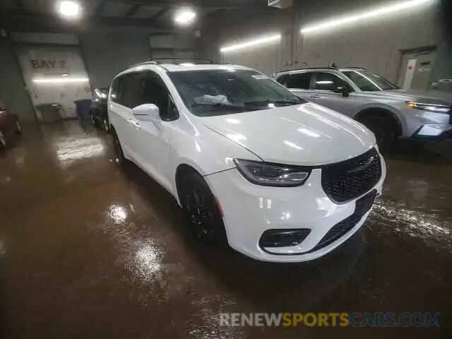 14 fotografías del automóvil dañado 2C4RC1S78MR507416 CHRYSLER PACIFICA 2021