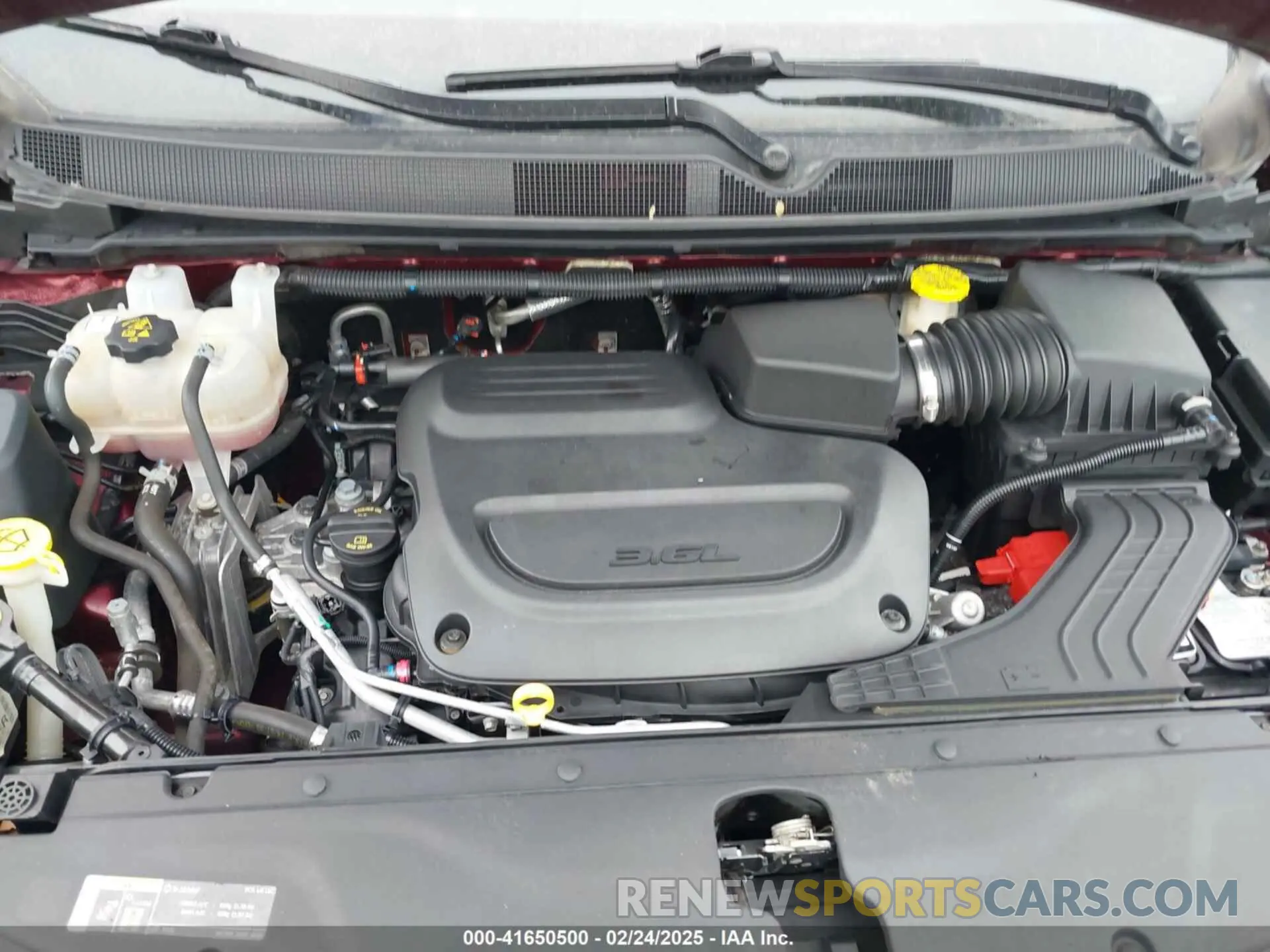 10 fotografías del automóvil dañado 2C4RC3BG1MR504028 CHRYSLER PACIFICA 2021