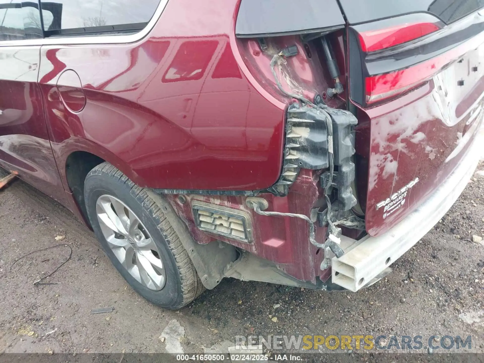 6 fotografías del automóvil dañado 2C4RC3BG1MR504028 CHRYSLER PACIFICA 2021