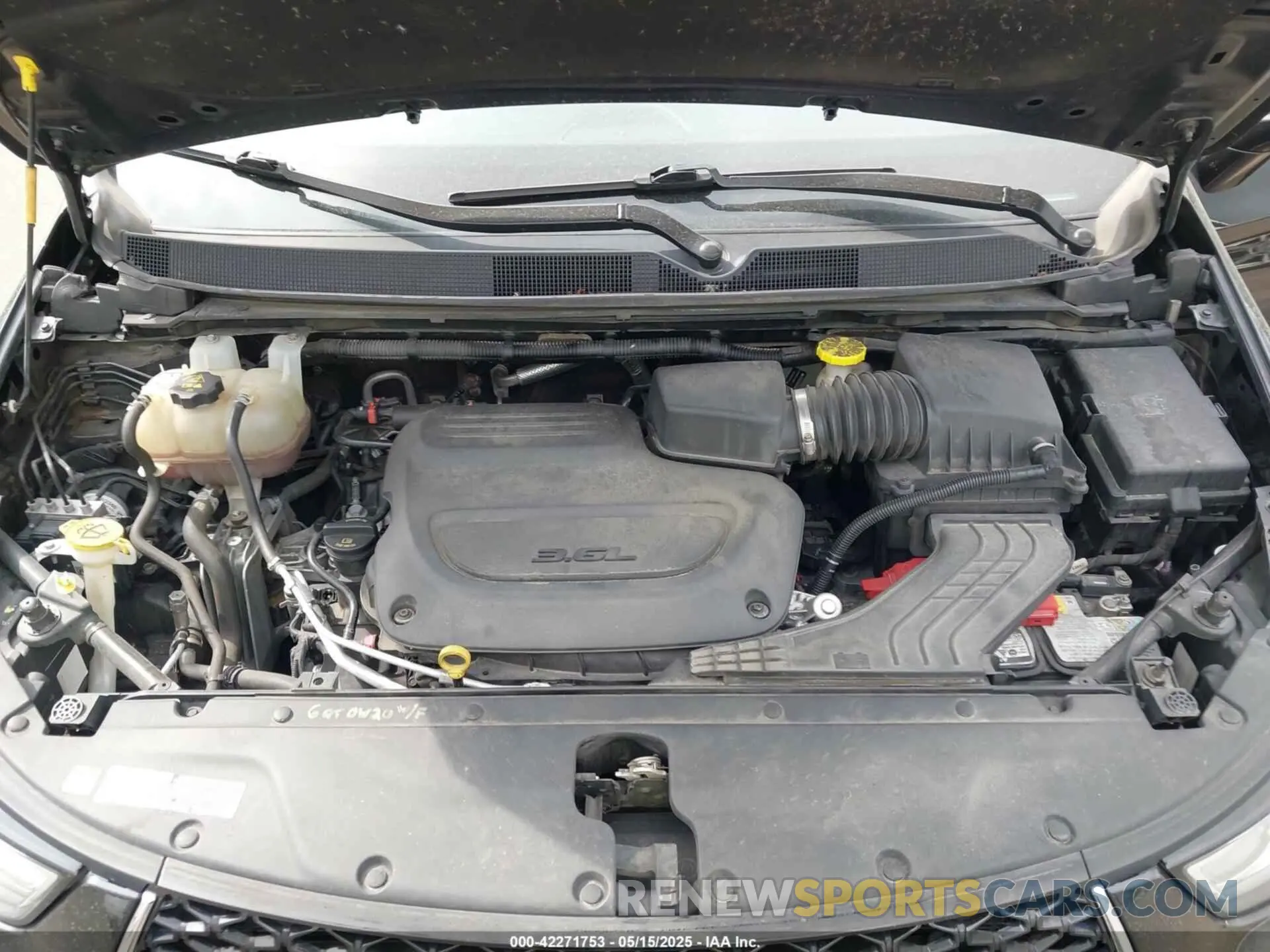 10 fotografías del automóvil dañado 2C4RC3BG4MR523141 CHRYSLER PACIFICA 2021
