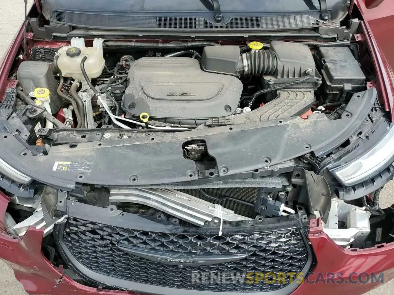 13 fotografías del automóvil dañado 2C4RC3BG7MR567702 CHRYSLER PACIFICA 2021