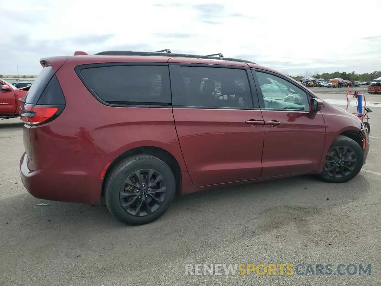 3 fotografías del automóvil dañado 2C4RC3BG7MR567702 CHRYSLER PACIFICA 2021